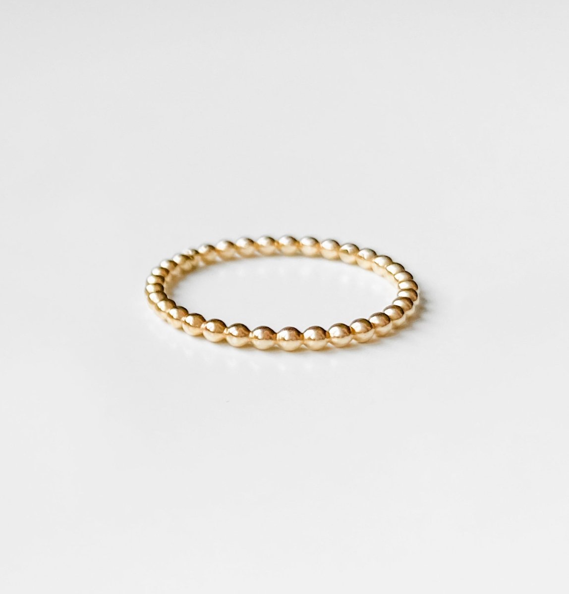 Beaded Stacking Ring - Everlove Jewelry Co.